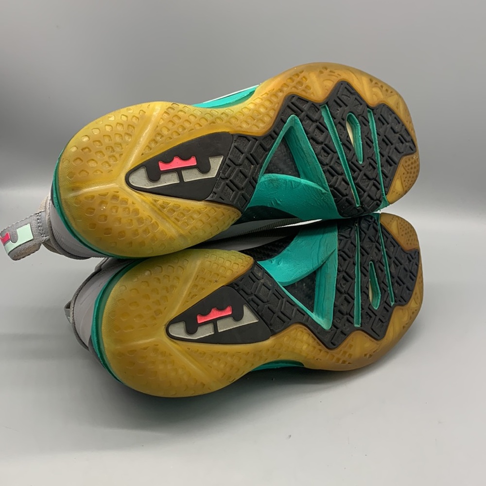 Nike LeBron 9 P.S. Elite 'South Beach' 2012 Mens Size 8 - Picture 6 of 8